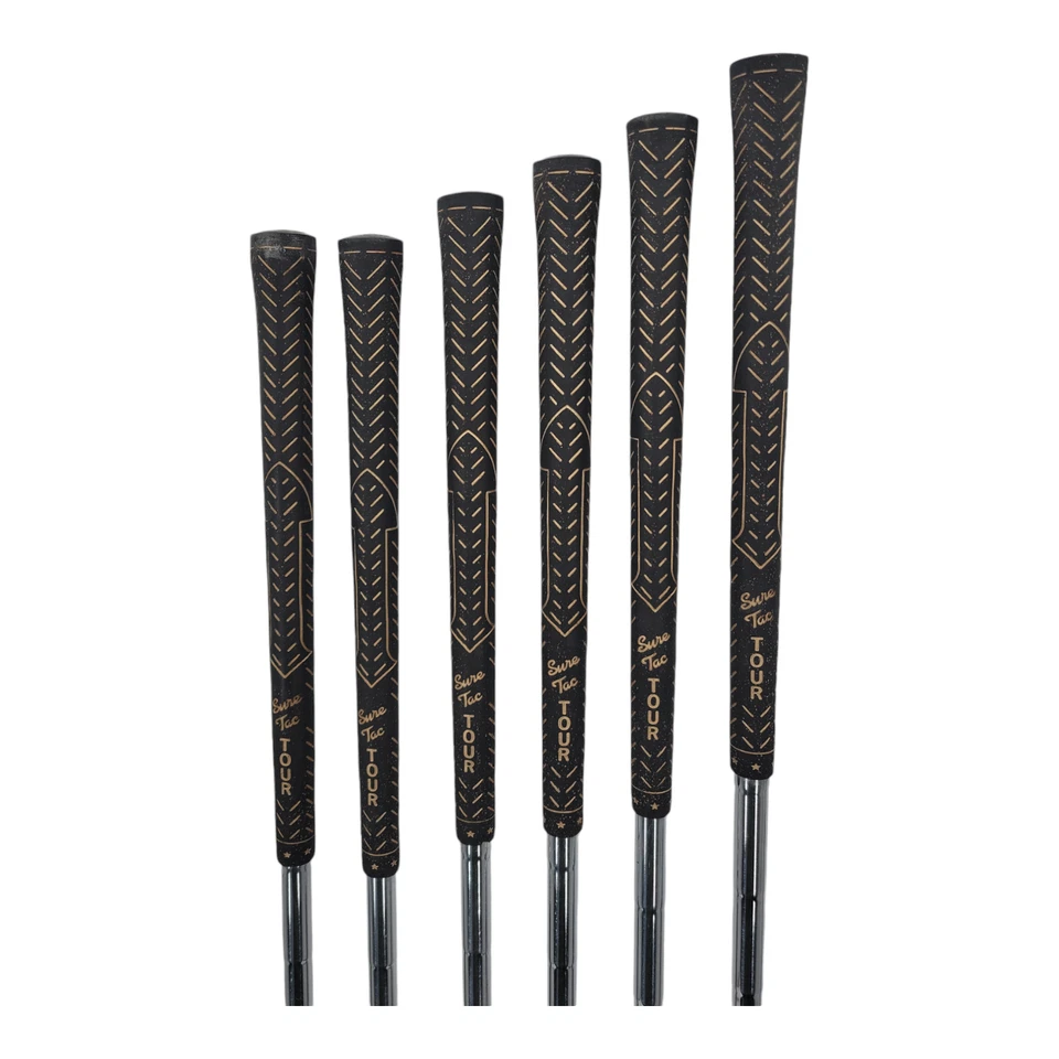 Juego de palos de golf Ram Accubar de hierro inoxidable 5-9-PW Sur-Tac Tour Grips diestro para hombre Foto 4 de 4