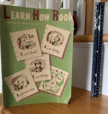 Learn How Book 170 - 1941 - Crochet Knitting Tatting Embroidery