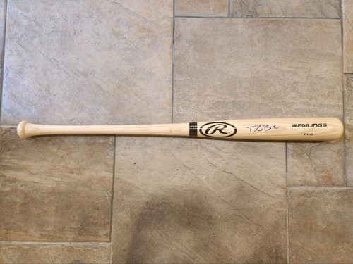 Chicago Cubs David Bote Signed Rawlings Baseball Bat PSA COA BUF - Picture 3 of 3