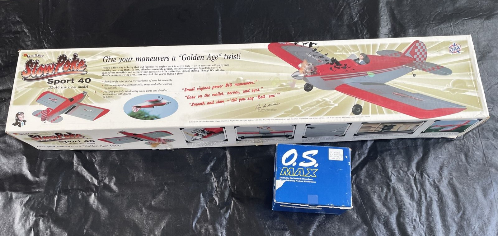 Great Planes SlowPoke Sport 40 Kit R/C Airplane Kit 61.5" Wingspan