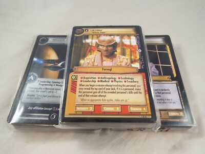 STAR TREK CCG 2E STRANGE NEW WORLDS KOMPLETTES SET MIT 120