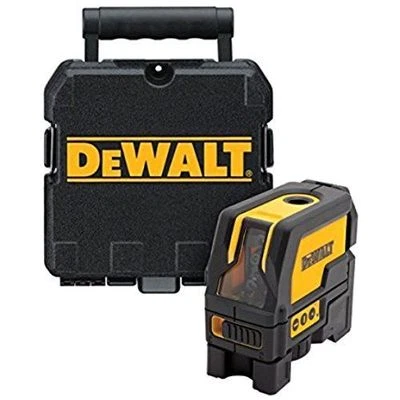 Dewalt DW0822 Self Leveling Cross Line and Plumb Spots Laser Level