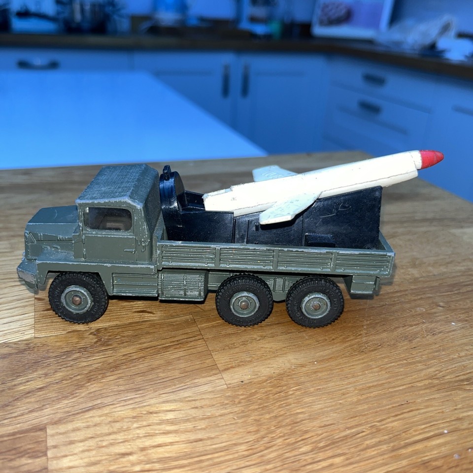 Vintage Dinky Toys No 620 Berliet Gazelle Army Missile Launcher, 1970