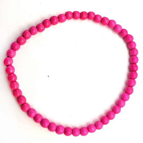 Web Magnesite Turquoise Stretch Bracelet 7.5" Bead 4mm 6mm 8mm 10mm 12mm Pink - Picture 59 of 113