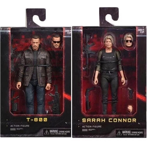 NEU OVP Sarah Connor und T-800 Terminator Dark Fate Movie 7" Actionfigur  - Bild 1 von 15