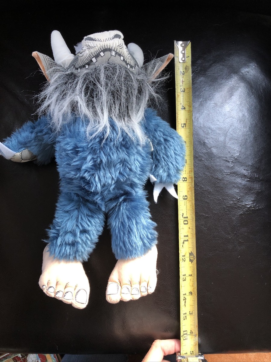 VTG Plush Maurice Sendak WILD THINGS 14” 1980 Blue Monster VTG Plush Maurice Sendak WILD THINGS 14” 1980 Blue Monster