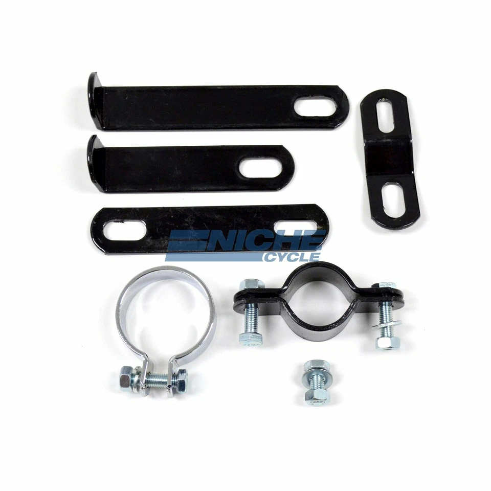 Tubos de sistema de escape cónicos cromados escalonados MAC Honda Shadow VT700 VT750 * Foto 4 de 4