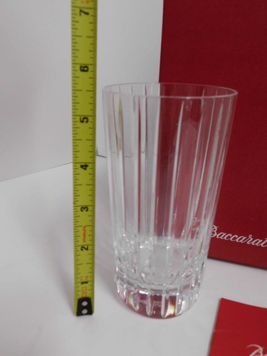 Bicchiere cristallo Baccarat Harmony nuovo raro Francia con scatola vetro singolo - Foto 2 di 6