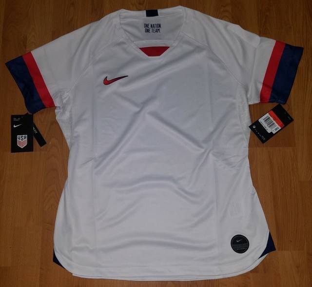 USA Womenâs NIKE World Cup Soccer Jersey 2019 NEW With Tags! Sz MEDIUM $90 MSRP | eBay