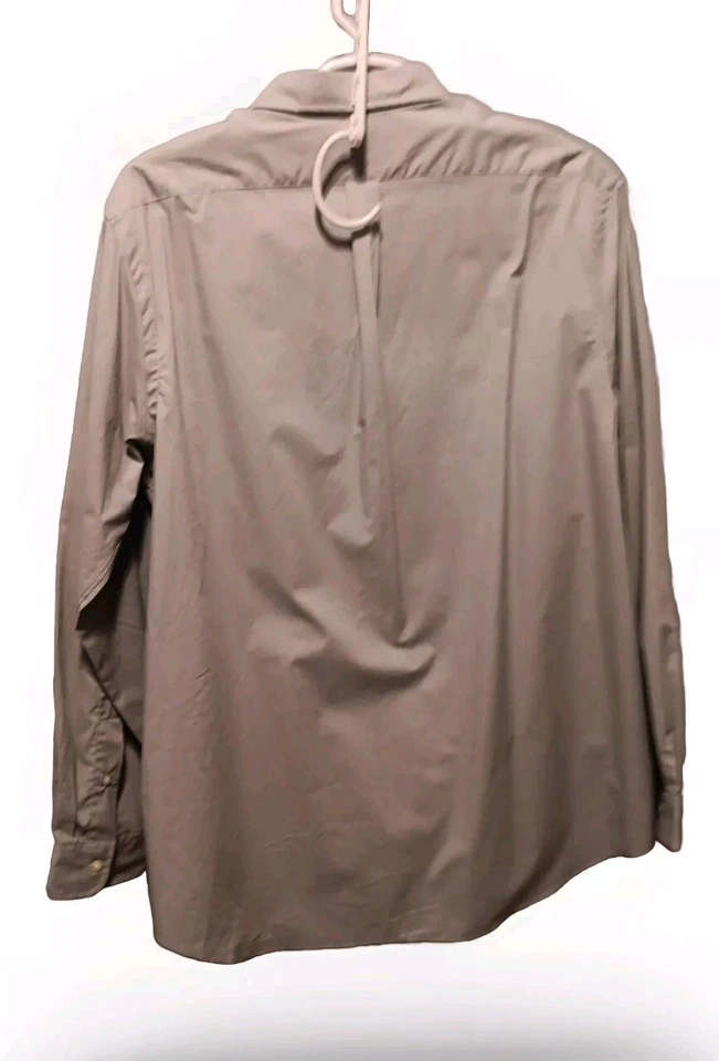 NUEVO CON ETIQUETAS Polo Ralph Lauren Camisa de Vestir Algodón Popelina Calce Clásico Gris Talla XXL Foto 2 de 4
