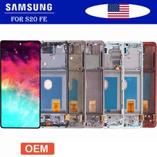 US Small OLED For Samsung Galaxy S20 FE G780 G781 Display LCD Screen Replacement