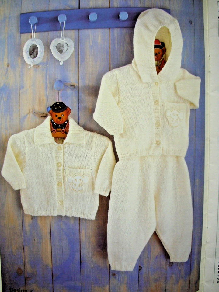 Peter Pan Knitting & Crochet Pattern Bk 253 - CREME DE LA CREME - 4Ply DK & Aran - image 4 of 4