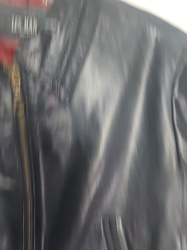 Vintage Olivieri Les Marees Cropped Leder Biker Jacke Maße siehe Bilder - Bild 3 von 17