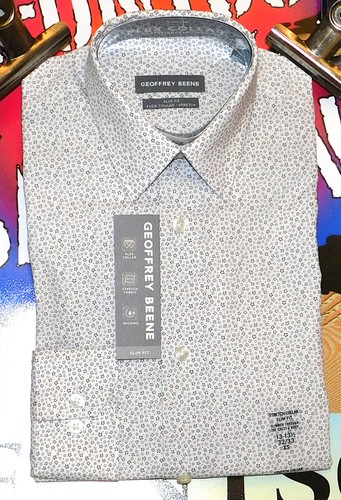 Mens Geoffrey Beene Slim Fit Long Sleeve Flex Dress Shirts $16.99 - Picture 11 of 21