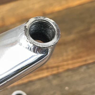 Redline Flight Crank Set Single Pinch Spindle Old School BMX Redline Flight Crank Set Single Pinch Spindle Old School BMX