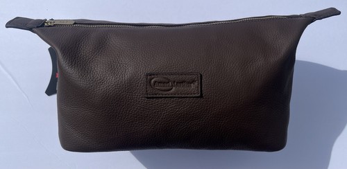 AmeriLeather Travel Toiletry Bag Shaving Kit overnight
