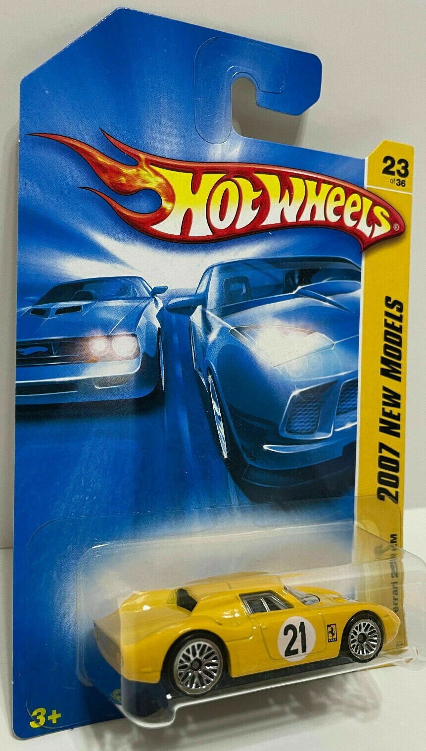 FERRARI 250 LM 1/64 HOT WHEELS 2007 FIRST EDITIONS # 23/36 YELLOW 