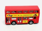 Matchbox Lesney Superfast 17 Londoner Bus in red "FIRST MICA CONVENTION", mint!