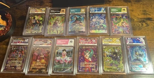 Dragon Ball ACE 10 slabs x11 bundle