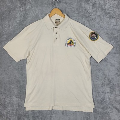 Juan Bautista De Anza Polo Shirt Mens Large National Park Service Volunteer Polo