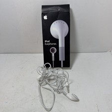 Genuine Apple 3.5mm Wired Stereo Earbud Earphones Headphones - White MA662CH/A