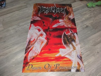Immolation Flag Flagge Poster Death Metal Broken Hope X Brutal Truth X Sinister.