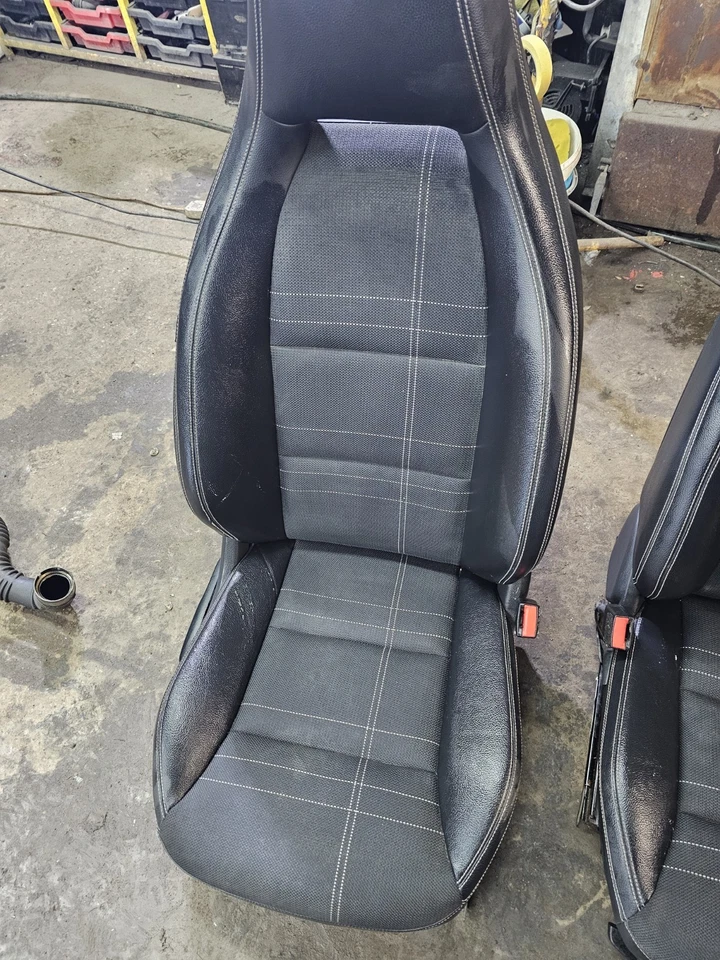 mercedes A-CLASS W176 2012-2015 Front SEATS DRIVER and PASSENGER SIDE. - Image 4 of 4