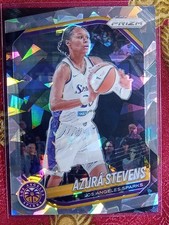 Azura Stevens 2025 Prizm WNBA basketball CRACKED ICE #64 Los Angeles Sparks
