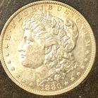1880-O Morgan Silver Dollar Coin,  BU++- No Reserve