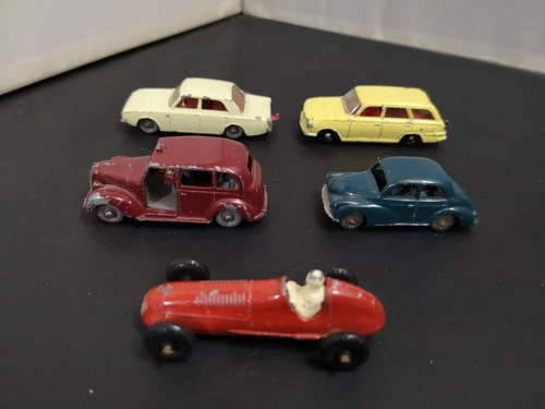 MATCHBOX LESNEY LOT OF FIVE MODELS INC MASERATI RACING CAR