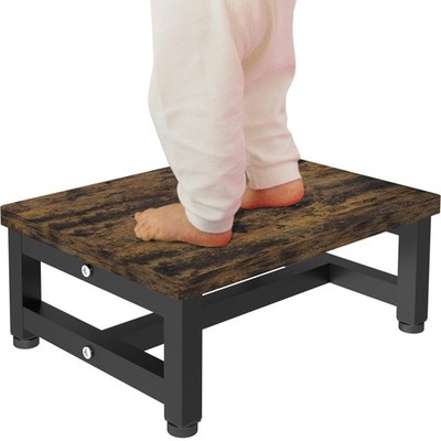Tigerden Wooden Step Stool For Toddlers Kids And Adults Heavy Duty Stepping