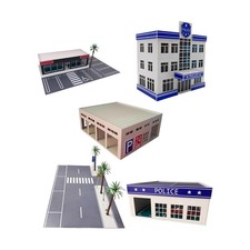 1:64 Parking Lot Garage Scene Model Vehicle Showcase