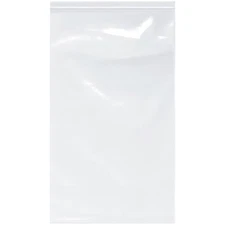Plymor 14" x 24", 4 Mil Heavy Duty Zipper Reclosable Plastic Bags