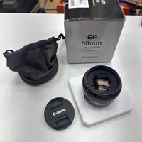 Canon EF 50mm f/1.2 L USM lens W/ Box And Caps