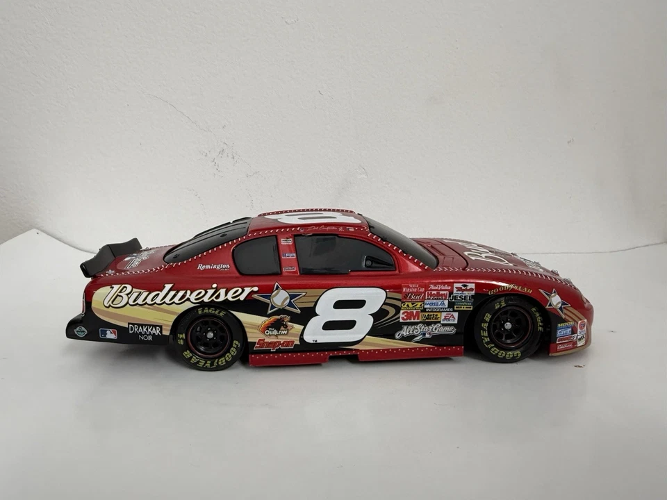 Dale Earnhardt Jr.  #8- Budweiser /MLB All-StarGame  2002 Monte Carlo Diecast - Image 3 of 4