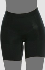 Spanx Women's Black OnCore Mid-Thigh Shorts Shapewear Size S