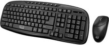 Adesso WKB-1330CB - 2.4 GHz Wireless Desktop Keyboard and Mouse Combo
