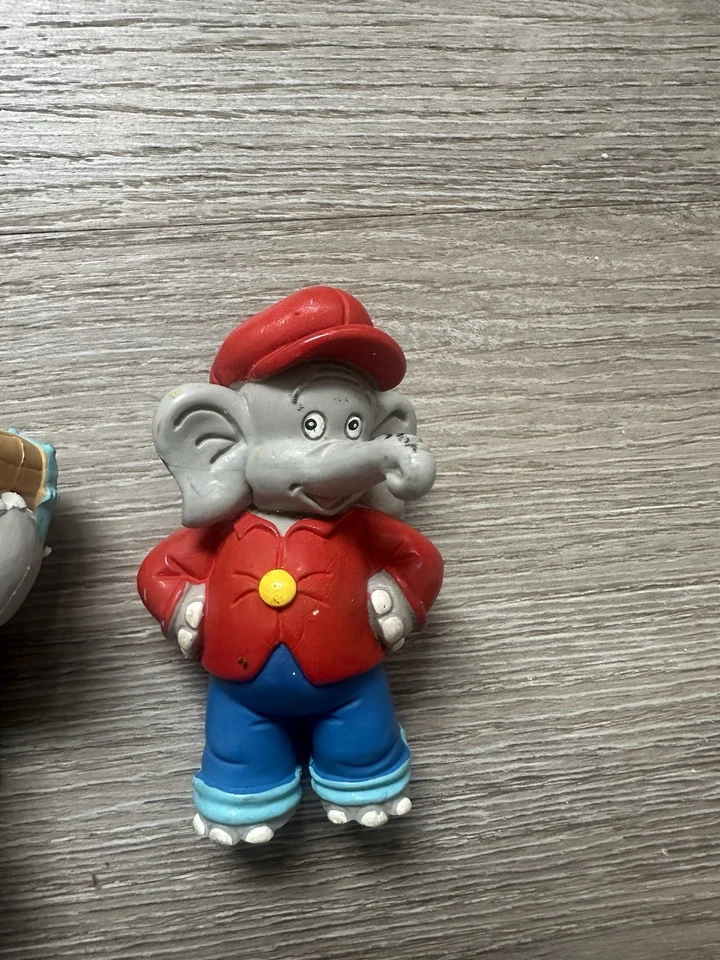 3 Benjamin Blümchen Sammelfiguren , Hör+Lies Verlag 1994 - Bild 2 von 4