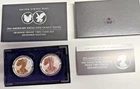 2021 $1 Reverse Proof American Silver Eagle Designer Edition 2pc Set, OGP