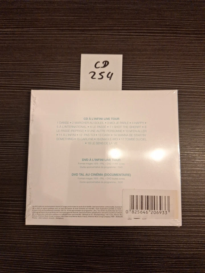 Tal - À L'Infini Live Tour (Limited Edition, Édition Collector) CD + 2 DVD Album - Bild 2 von 2
