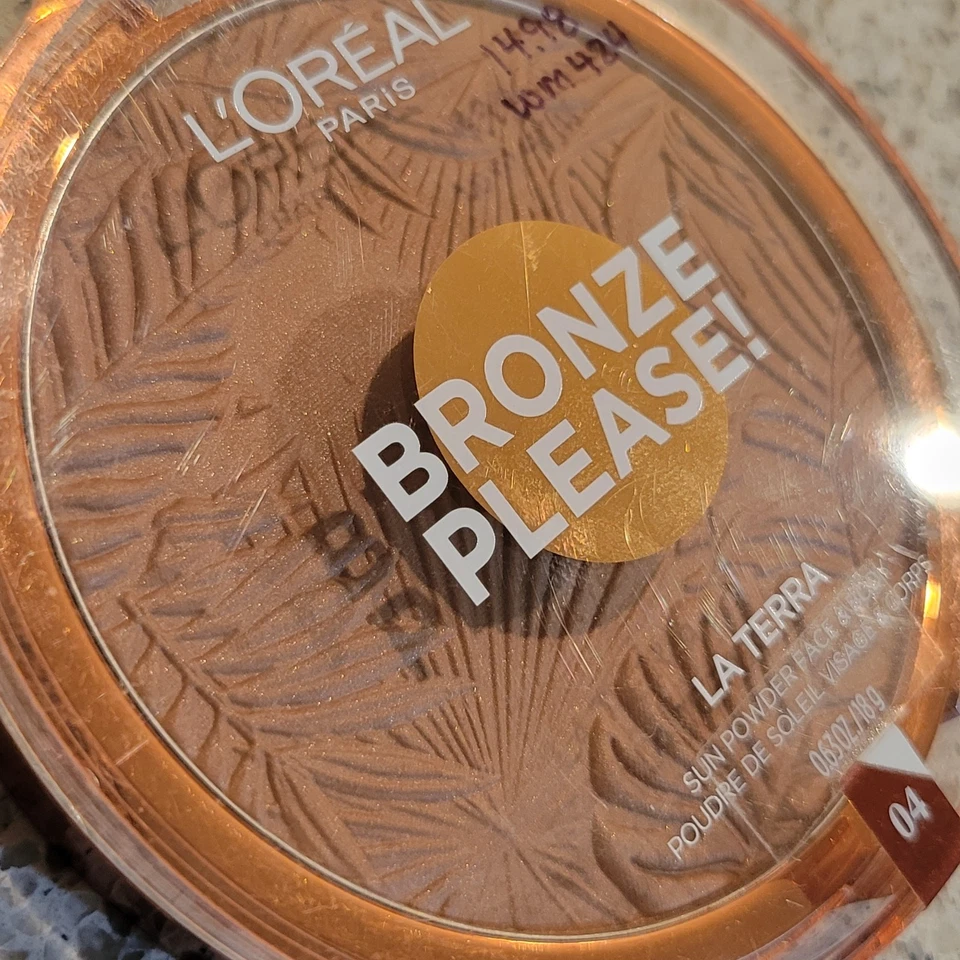 1 L'Oréal BRONZE PLEASE! Sun Powder Bronzer Face & Body LA TERRA 04✨️NEW✨️ - Image 2 of 4