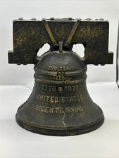 Bronze Cast Iron  Sperry + New Holland 1976 Belleville Foundry  Liberty Bell 