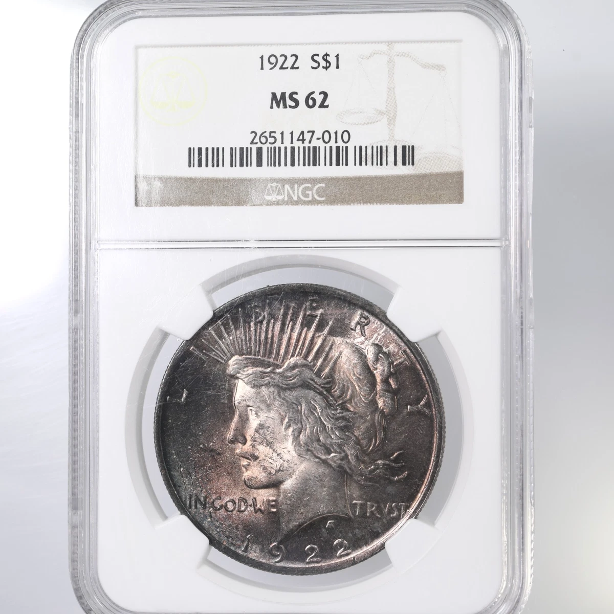 银色NGC 1922 年和平元(1921-1935) | eBay