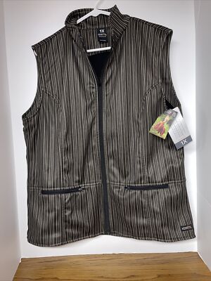 Kerrits Ladies Softshell Striped Vest Equestrian Riding Vest