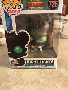 FUNKO Pop How Train Dragon 3 Hidden World NIGHT LIGHTS Green Eyes #726 4