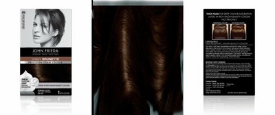 John Frieda 16204 Precision Foam Colour, Dark Natural Brown 4N 