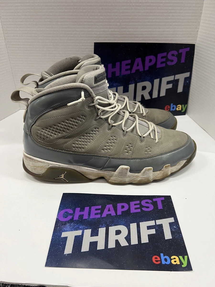 Grey 9 shop jordans