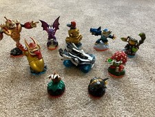 10 Skylanders Figures Bundle - Many Characters - All in VGC