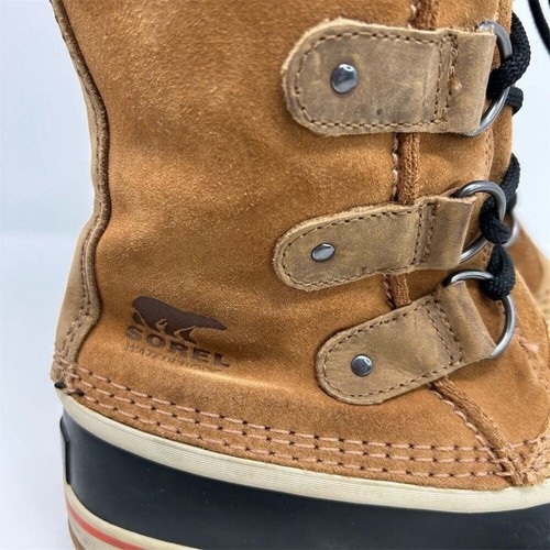 Sorel Joan Of Arctic Knit II Women's Snow Boots Brown Size 7 Waterproof - Picture 2 of 14