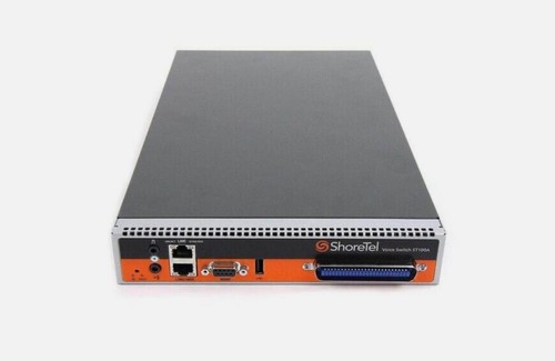 REF “A’ STOCK - ShoreTel ShoreGear ST100A Voice Switch 10524 100 IP Phones 8 CO